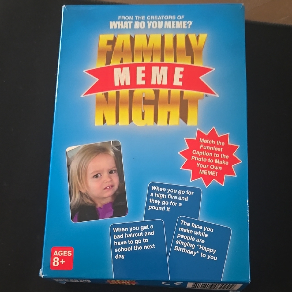 Family Meme Night Game -‎ Blue